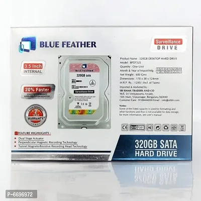 320GB BFDT32S Blue Feather Hard Drive-thumb2
