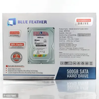 500GB BFDT50S Blue Feather Hard Drive-thumb2