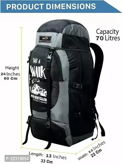 Mountain Rucksacks Bag Hiking Trekking Camping Bag Travel Backpack ,70 L