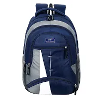 35 L Laptop Backpack spacy unisex backpack fits upto 16 Inches/college bag 35 L No Laptop Backpack (Blue)-thumb3
