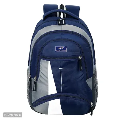 35 L Laptop Backpack spacy unisex backpack fits upto 16 Inches/college bag 35 L No Laptop Backpack (Blue)-thumb4