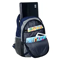 35 L Laptop Backpack spacy unisex backpack fits upto 16 Inches/college bag 35 L No Laptop Backpack (Blue)-thumb2