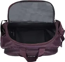 Skyfa 65 L Strolley Duffel Bag - 60L (Expandable) Luggage Travel Duffel Bag with two wheels Duffel With Wheels - Purple - Large Capacity-thumb1