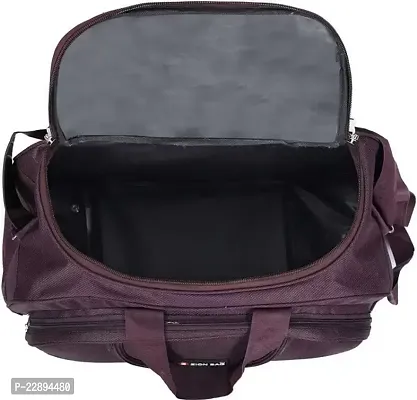 Skyfa 65 L Strolley Duffel Bag - 60L (Expandable) Luggage Travel Duffel Bag with two wheels Duffel With Wheels - Purple - Large Capacity-thumb2