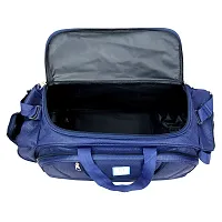 Skyfa 60 L Strolley Duffel Bag - 60L (Expandable) Luggage Travel Duffel Bag with two wheels Duffel With Wheels - Blue - Large Capacity-thumb4