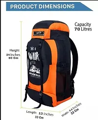 Versatile Men Backpacks Mountain Rucksacks Bag Hiking Trekking Camping Bag-70 L-thumb1