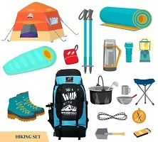 Versatile Men Backpacks Mountain Rucksacks Bag Hiking Trekking Camping Bag-70 L-thumb2