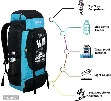 Large Water Proof Mountain Rucksack Hiking/Trekking/Camping Bag/Backpack - 70 L-thumb2