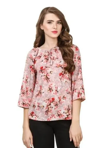 Fancy Crepe Top For Women