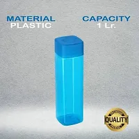 Plastic Water Bottle 1000 ml Pack of 6-thumb3