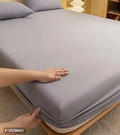 Comfortable Terry Cotton Waterproof Dust - Proof Mattress Cover King Size Bed