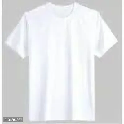 Stylish Solid T-Shirt For Men-thumb0