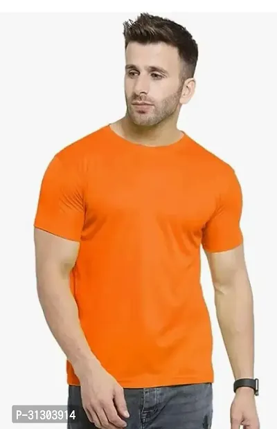 Stylish Solid T-Shirt For Men