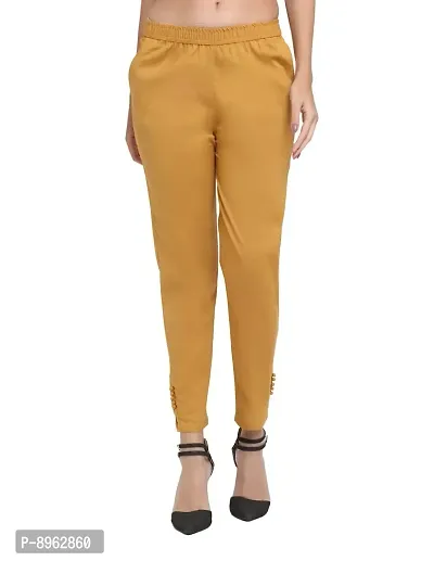 TREND LEVEL Women's Straight Pants (L, Skin)