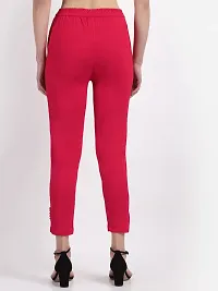 TREND LEVEL Women's Straight Pants (3XL, Pink)-thumb1