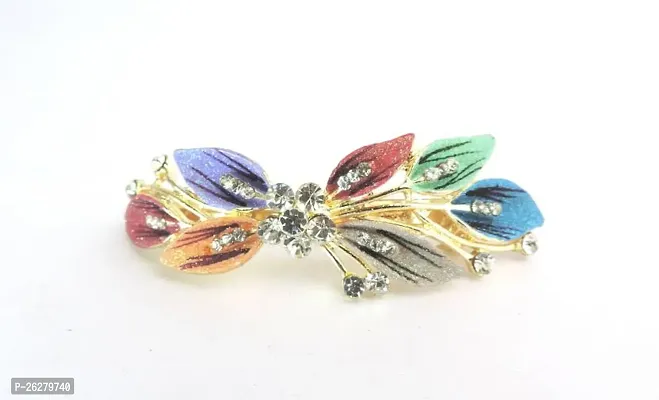 Premium Quality, Stylish Hair Comfort,Luxurious, Designer And Fashion Trendy, French Clip - Press Button Clip - Hair Clip