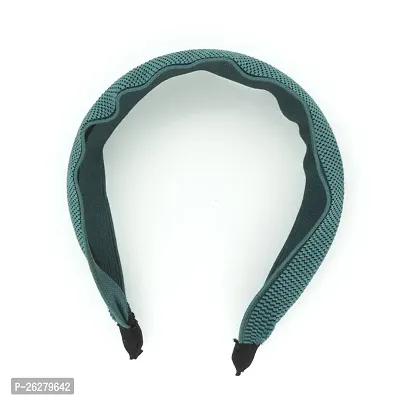 Pack Of 1 High Quality Sea Green Designer, Fashion Trendy Head Band - Hair Band (Blue-thumb0