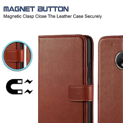 Hi Case Premium Leather Wallet Flip Cover For Vivo Y12/y15/y17/u10