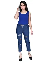 Classic Denim Lycra Jeans for Women-thumb3