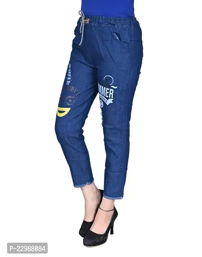 Classic Denim Lycra Jeans for Women-thumb5