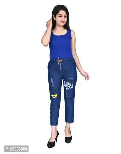 Classic Denim Lycra Jeans for Women-thumb3