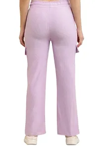 Fashionable and Comfortable bell bottom jogger for ladies (pack of one)-thumb3