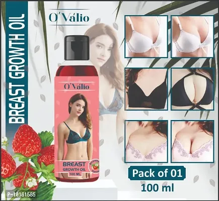 OVALIO BREAST TONER MASSAGE OIL 100% NATURAL HELPS IN GROWTH/FIRMING/INCREASE/TIGHT Women (Pack Of 1) (100 ml)-thumb0