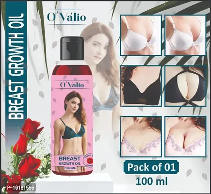 OVALIO BREAST TONER MASSAGE OIL 100% NATURAL HELPS IN GROWTH/FIRMING/INCREASE/TIGHT Women (Pack Of 1) (100 ml)