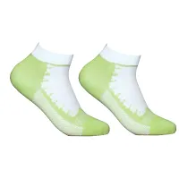 New Arrival Multicolor Cotton Self Design Ankle Length Womens Socks (Pack Of 05)-thumb2