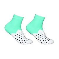 New Arrival Winter Collection Cotton Self Design Ankle Length Womens Socks (Pack Of 05)-thumb1