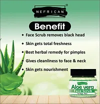 Aloe Vera Face and Body Scrub Promotes Cell Regeneration for Face Scrub (Pack Of 1)(200 gm)-thumb2