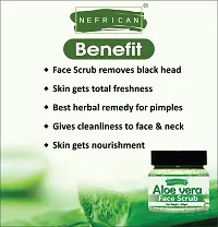 Aloe Vera Face and Body Scrub Promotes Cell Regeneration for Face Scrub (Pack Of 1)(200 gm)-thumb2