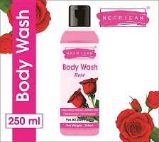 Rose,Charcol,Lavender Flavor Glowing Skin  Freshing Lovely Body Shower Gel-thumb1