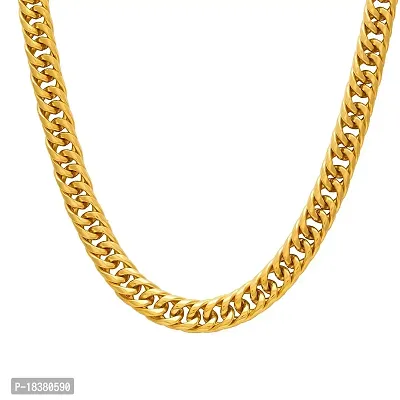 Fashio Accessories Gold Plated Chain for Men, Women  Girls (GOLD-KADI-04)-thumb4