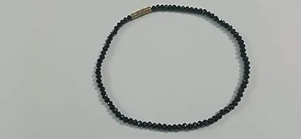 Fashion Accessories Anklet Designer Oxidized Black Beads Silver Latest Traditional Payal Anklet 1 PAIR for Girls-thumb1