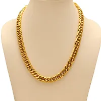 Fashio Accessories Gold Plated Chain for Men, Women  Girls (GOLD-KADI-04)-thumb1