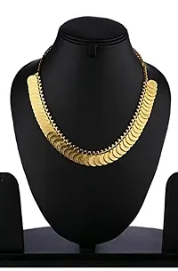 fashion accessories Chain Gold-plated Base Metal Necklace Set for Women  Girls Long Chain-thumb2