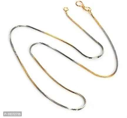 fashion accessories Chain Jewellery Latest Gold Silver Necklace Chains Chain for Girls  women-thumb0