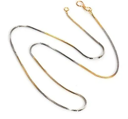fashion accessories Chain Jewellery Latest Gold Silver Necklace Chains Chain for Girls & women