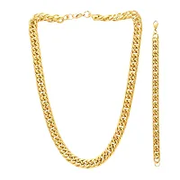 Fashio Accessories Gold Plated Chain for Men, Women  Girls (GOLD-KADI-04)-thumb4