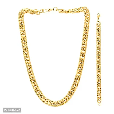 Fashio Accessories Gold Plated Chain for Men, Women  Girls (GOLD-KADI-04)-thumb5