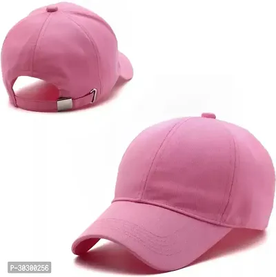 Comfortable and Trendy Caps for Men in  Pink color Pack of 1