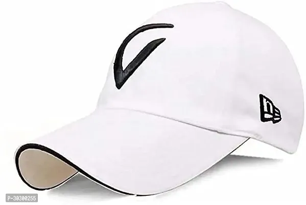 Comfortable and Trendy Caps for Men in  White color Pack of 1-thumb0