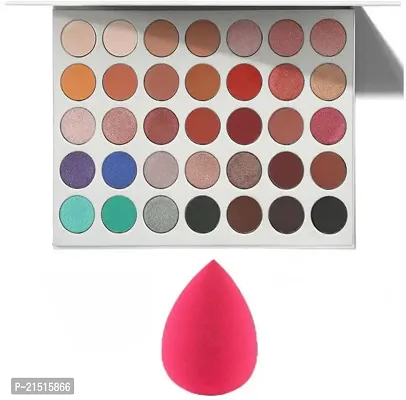 35 colors Morphe eye shadow + Blendar ( 2 items )