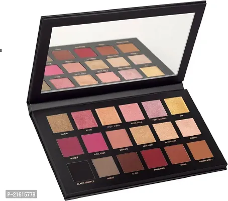 Lorshel Edition 18 Colors Rose Gold Eyeshadow Palette Eye Shadow 18 G Nude Eyeshadow 20 Ml (Multicolor)-thumb0