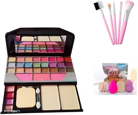 Fashion Makeup Kit Mini + Me Now Blendor Puffs + Makeup Brushes  (3 Items in the set)