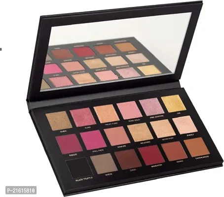 Lorshel 18 Swiss Edition 18 Colors Glazed Matte Shimmery Highly Eyeshadow 36 G (Multicolor)-thumb0