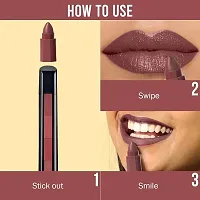 BEAUTY Fabulous 5 in 1 Matte Finish Lipstick (Nude Edition)-thumb2