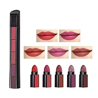 Combo of 2 Fabulous Matte Shades 5 Lipstick in 1 (Pack of 2)-thumb2