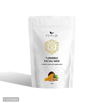 TURMERIC FACIAL WAX - 5 MIN PAINLESS HERBAL POWDER Wax (100 g)-thumb0